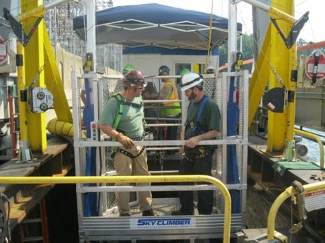 Project Spotlight:  Cofferdam Access Platform