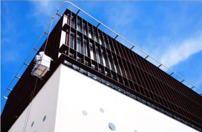 Monorail and Davits for Façade Maintenance