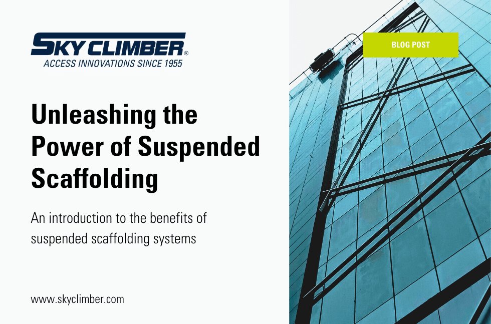 Unleashing the Power of Suspended Scaffolding: An Introduction to Its Benefits