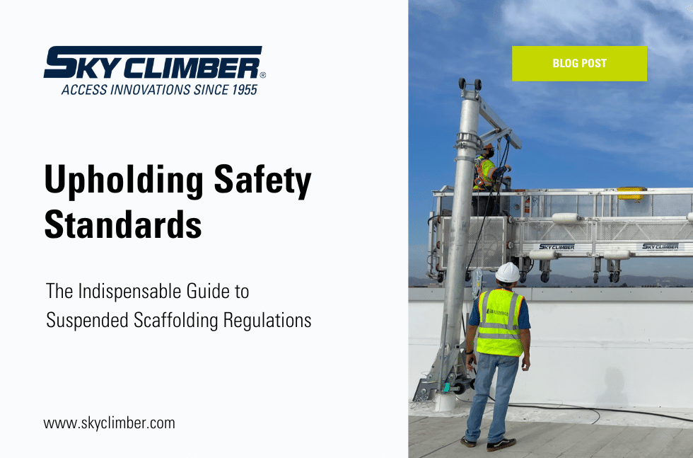 Upholding Safety Standards: The Indispensable Guide to Suspended Scaffolding Regulations