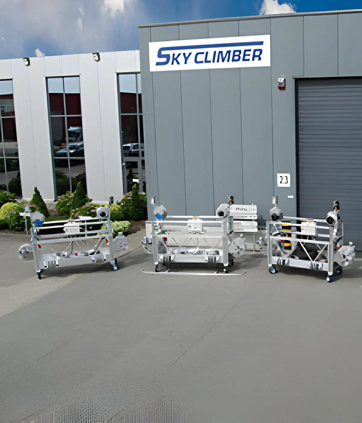 Sky Climber Europe Sky Climber Manufacturing Center in Stone Mountain, Georgia - 1980s